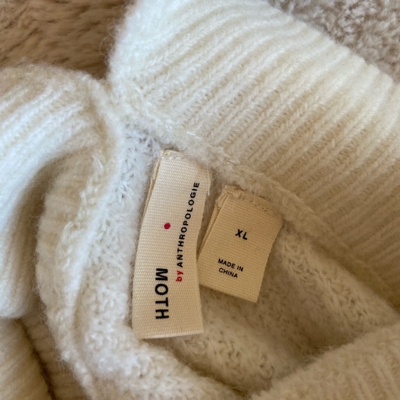 Anthropologie Moth Cross-Front Pullover Sweater - Picture 7 of 8